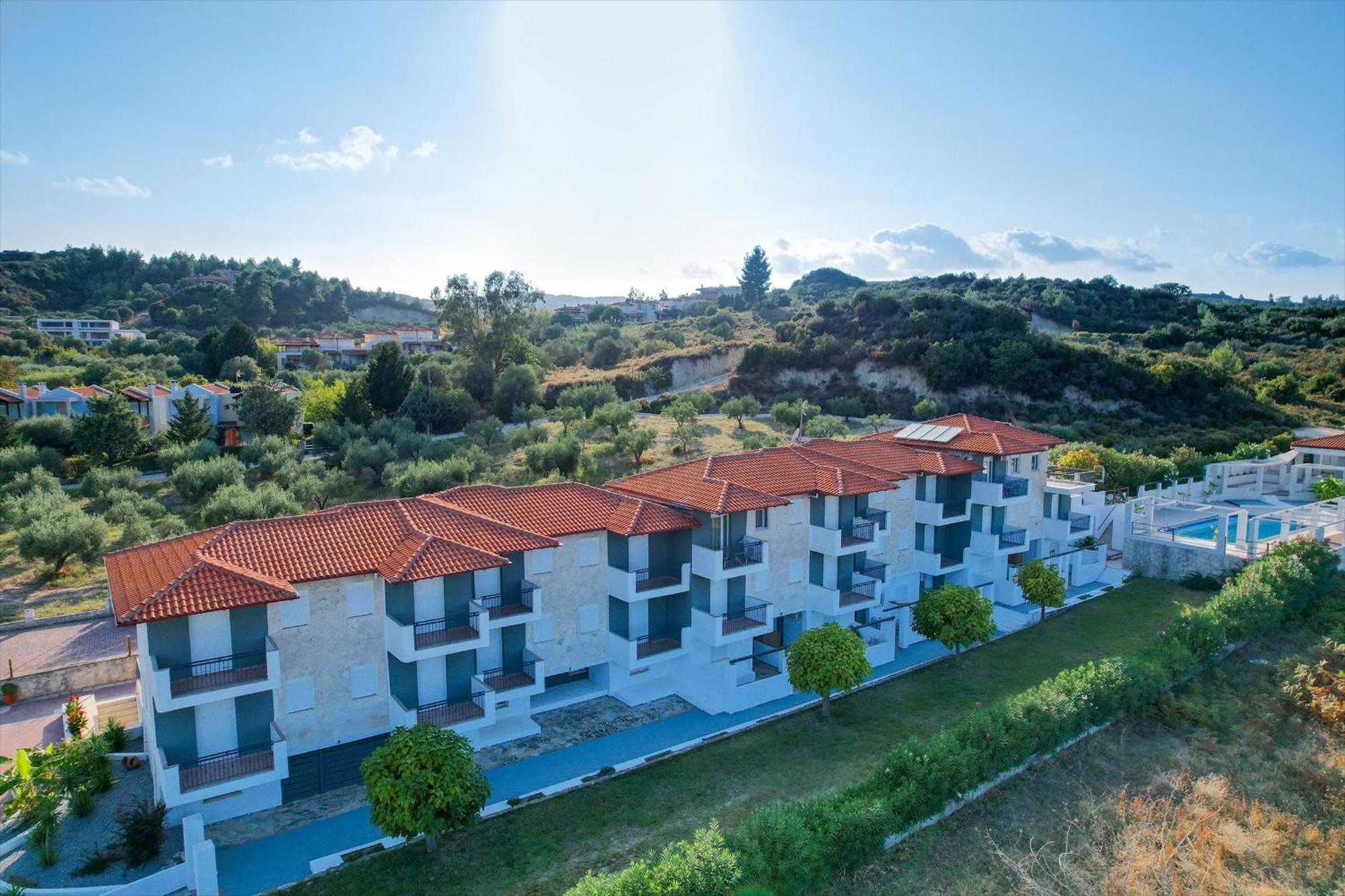 Ampelia Hotel Kassandra Chaniotis Exterior foto