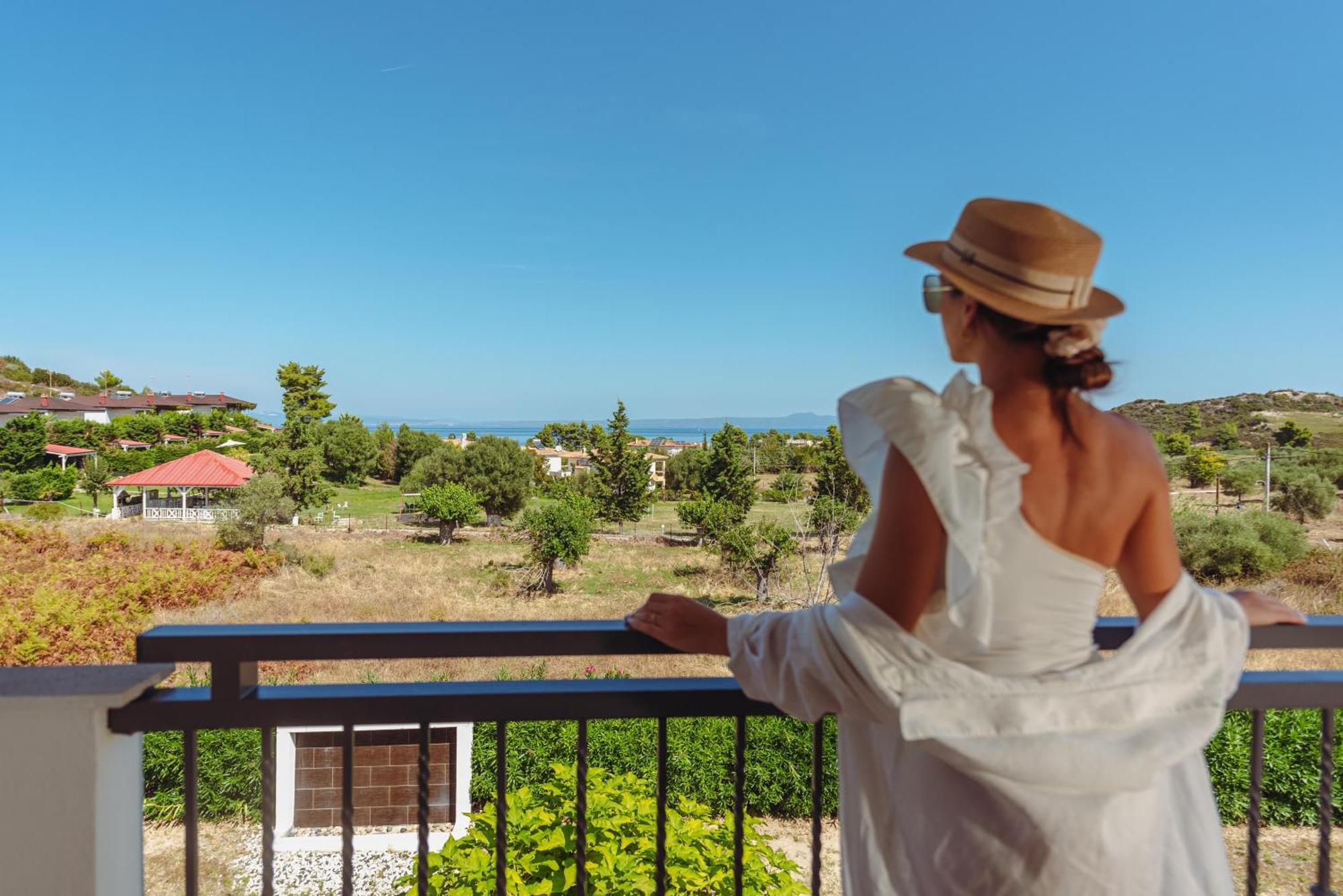 Ampelia Hotel Kassandra Chaniotis Exterior foto