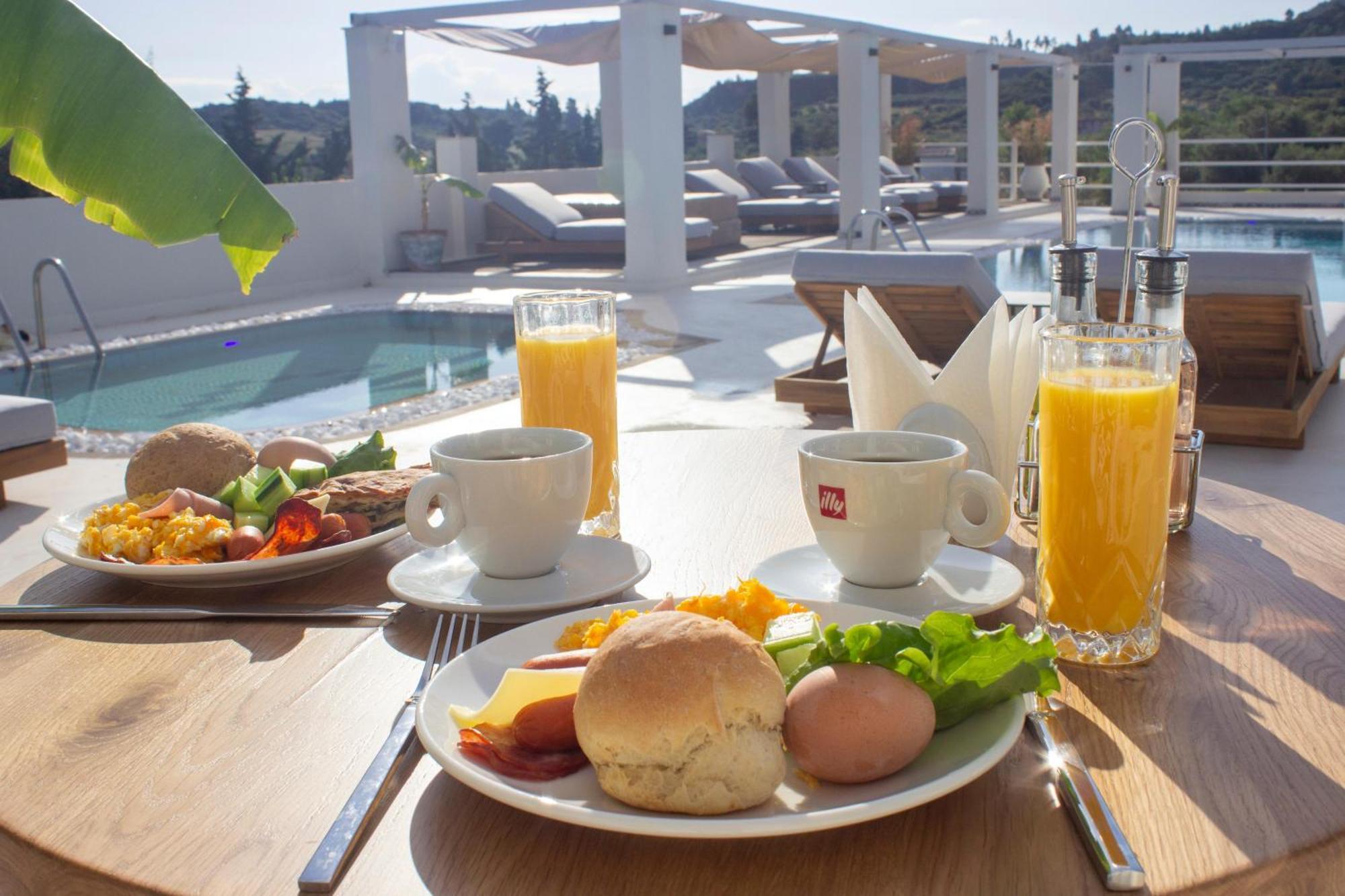 Ampelia Hotel Kassandra Chaniotis Exterior foto