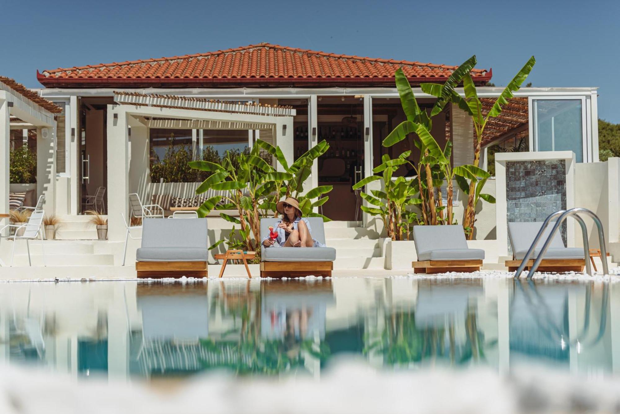 Ampelia Hotel Kassandra Chaniotis Exterior foto