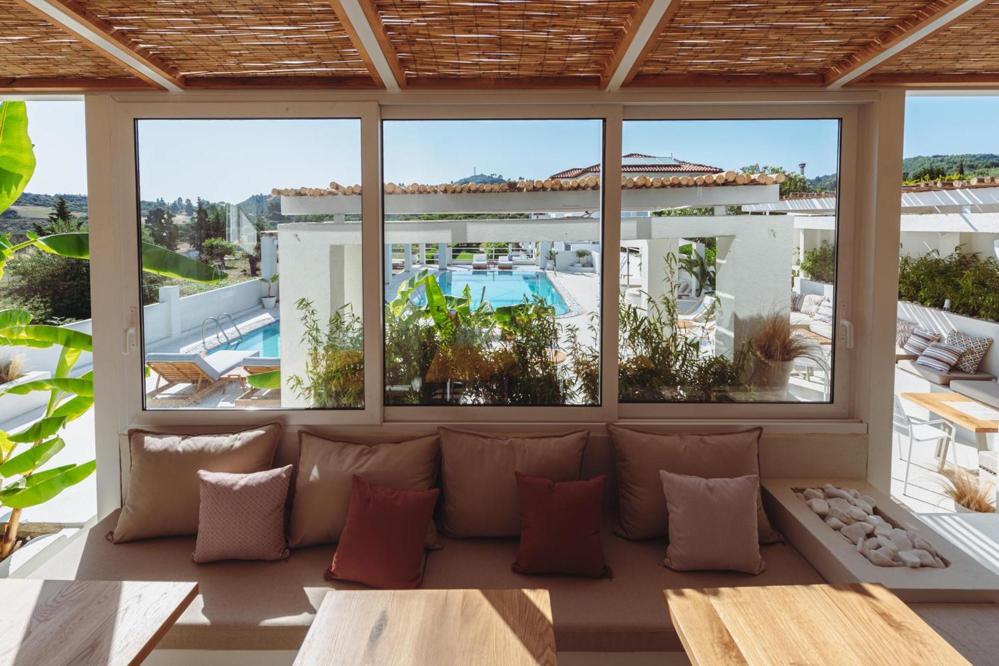 Ampelia Hotel Kassandra Chaniotis Exterior foto
